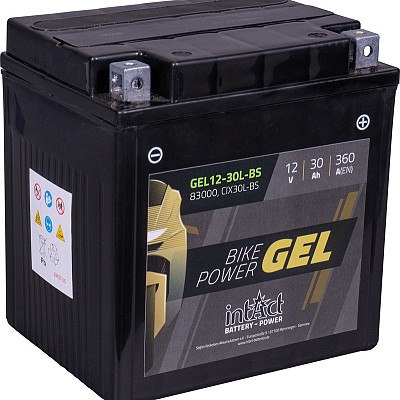 Akumulator Intact GEL YIX30L-BS (CIX30L-BS) 12V-30Ah 