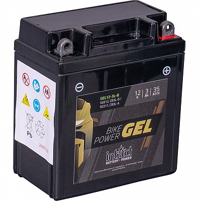 Moto akumulator Intact GEL YB3L-A 12V-3Ah