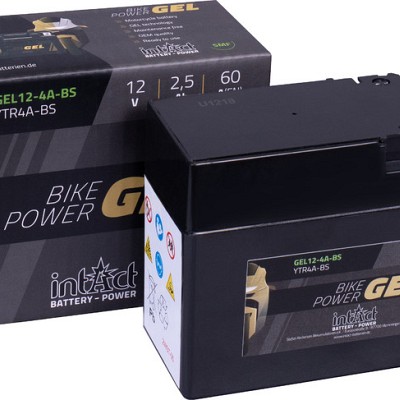 Akumulator Intact GEL YTR4A-BS (CTR4A-BS) 12V-2,5Ah 