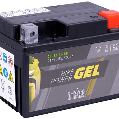 Akumulator Intact GEL YTX4L-BS (CTX4L-BS) 12V-3Ah