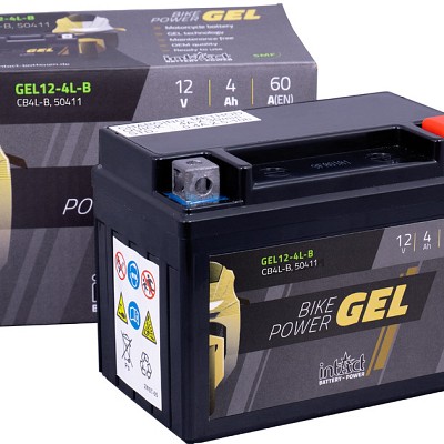 Akumulator Intact GEL YB4L-B (CB4L-B) 12V-4Ah