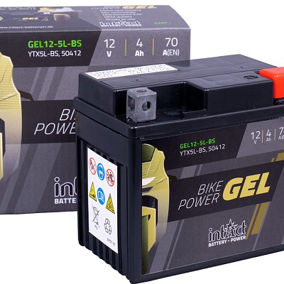 Akumulator Intact GEL YTX5L-BS (CTX5L-BS) 12V-4Ah
