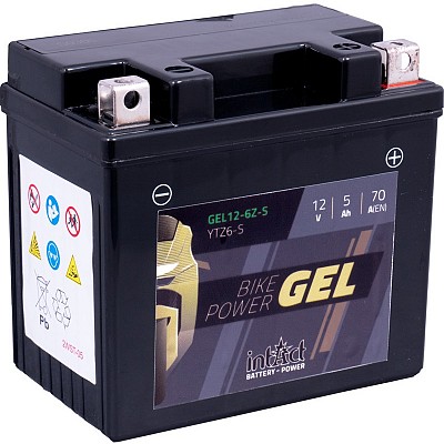 Moto akumulator Intact GEL YTZ6-S 12V-5Ah