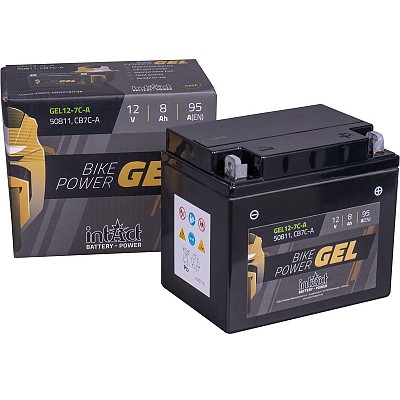 Moto akumulator Intact GEL YB7C-A 12V-8Ah