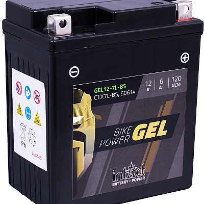 Akumulator Intact GEL YTX7L-BS (CTX7L-BS) 12V-6Ah