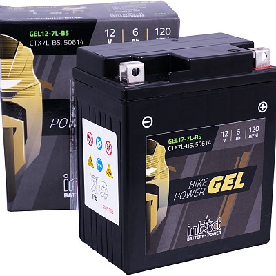 Akumulator Intact GEL YTX7L-BS (CTX7L-BS) 12V-6Ah
