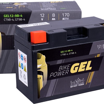 Akumulator Intact GEL YT9B-4 (CT9B-4) 12V-8Ah