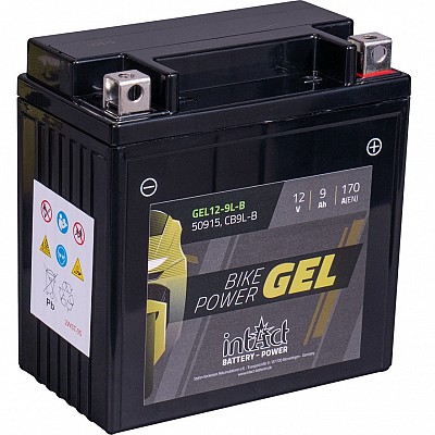 Moto akumulator Intact GEL YB9L-B 12V-9Ah