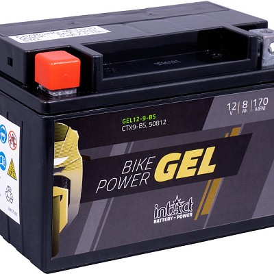Akumulator Intact GEL YTX9-BS (CTX9-BS) 12V-8Ah