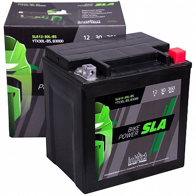 Moto akumulator Intact SLA YTX30L-BS 12V-30Ah 