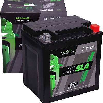 Akumulator Intact SLA YTX30L-BS (CTX30L-BS) 12V-30Ah 