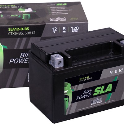 Akumulator Intact SLA YTX9-BS (CTX9-BS) 12V-8Ah