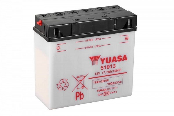 Moto akumulator Yuasa 51913 12V-19Ah 