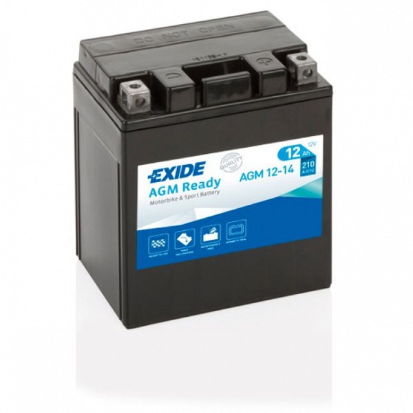Moto akumulator Exide AGM12-14 12V-12Ah 