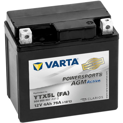 Moto akumulator Varta YTX5L-4 12V-4Ah 