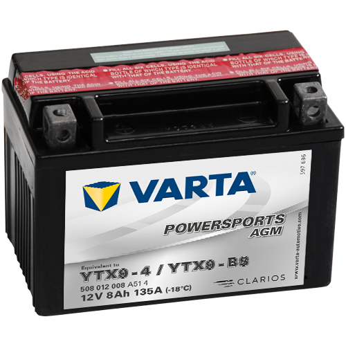 Moto akumulator Varta YTX9-BS 12V-8Ah