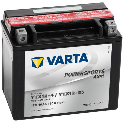 Moto akumulator Varta YTX12-BS 12V-10Ah
