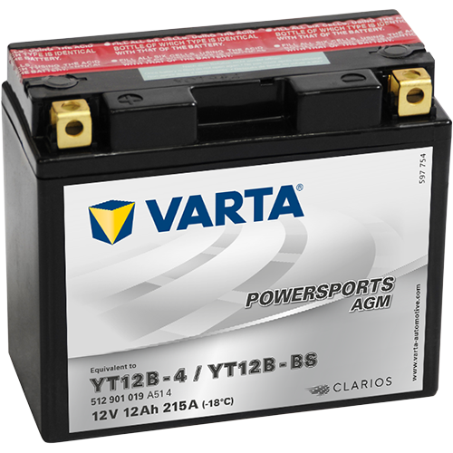 Moto akumulator Varta YT12B-BS 12V-12Ah