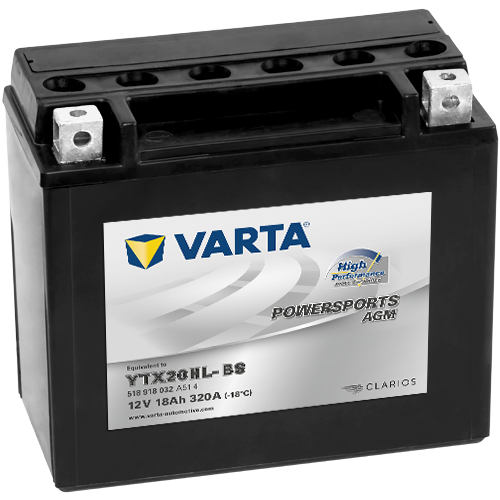 Moto akumulator Varta YTX20HL-BS 12V-18Ah 