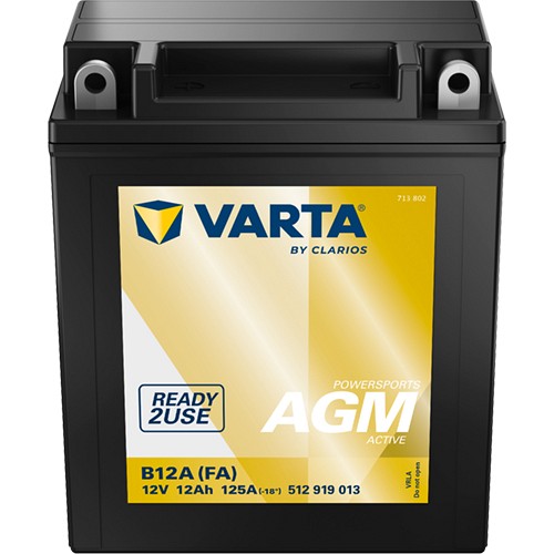 Moto akumulator Varta B12A (FA) 12V-12Ah