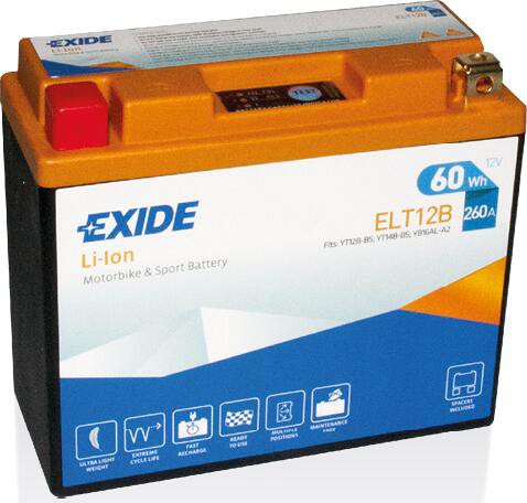 Akumulator Exide  ELT12B 12.8V-5Ah