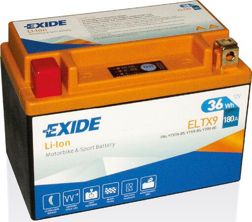 Akumulator Exide ELTX9 12.8V-3Ah