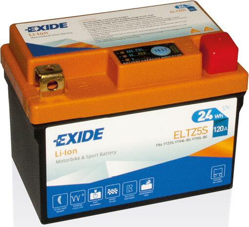 Akumulator Exide ELTZ5S 12.8V-2Ah