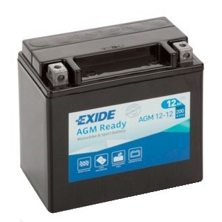Moto akumulator Exide  AGM12-12 12V-12Ah 