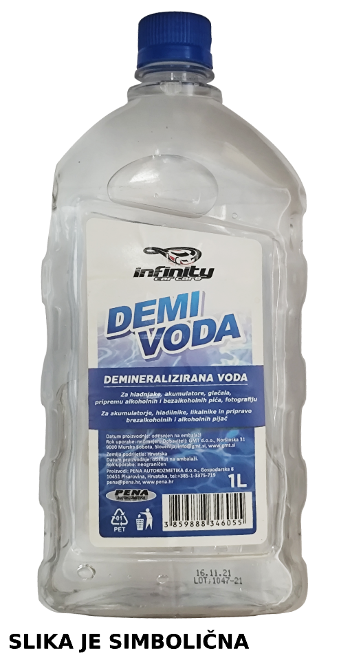 DEMINERALIZIRANA VODA 1L