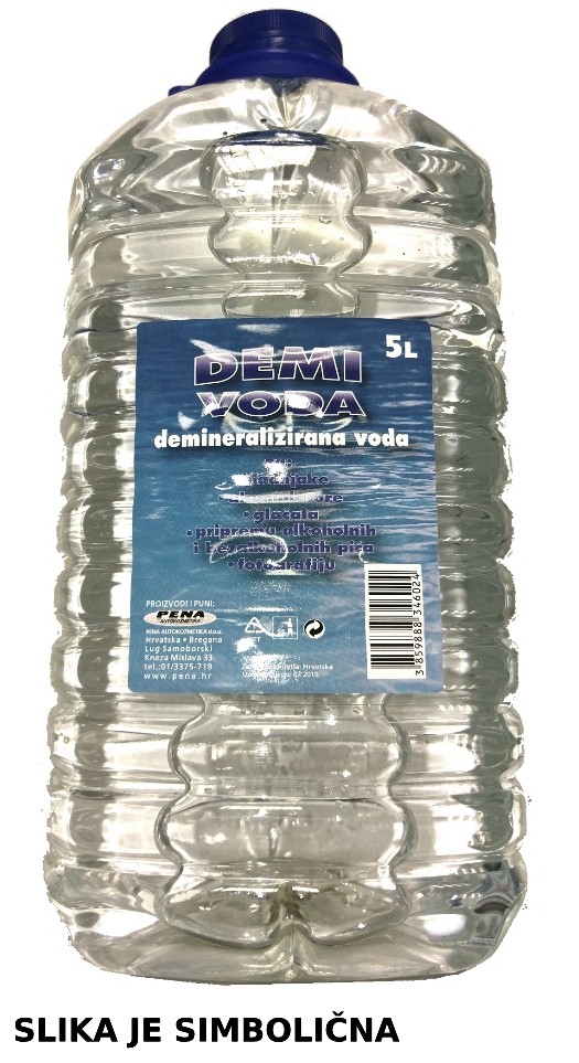 DEMINERALIZIRANA VODA 5L