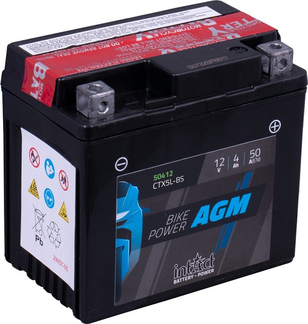 Akumulator Intact AGM YTX5L-BS (CTX5L-BS) 12V-4Ah