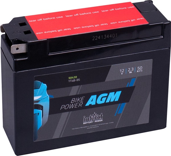 Akumulator Intact AGM YT4B-BS 12V-2,3Ah