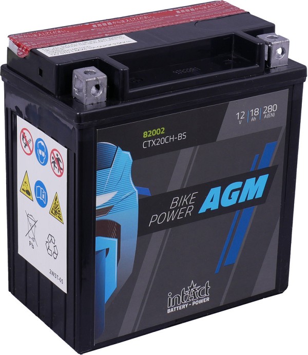 Akumulator Intact AGM YTX20CH-BS (CTX20CH-BS) 12V-18Ah