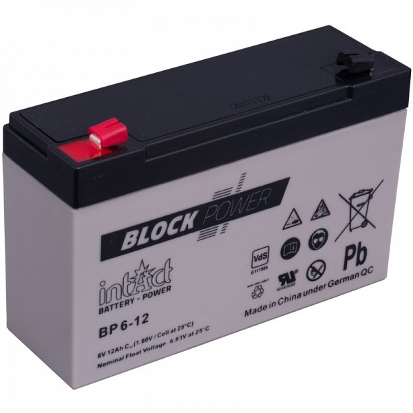 Akumulator intact Block-Power 6V-12Ah 