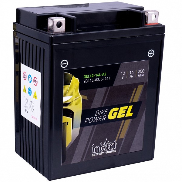 Moto akumulator Intact GEL YB14L-A2  12V-14Ah