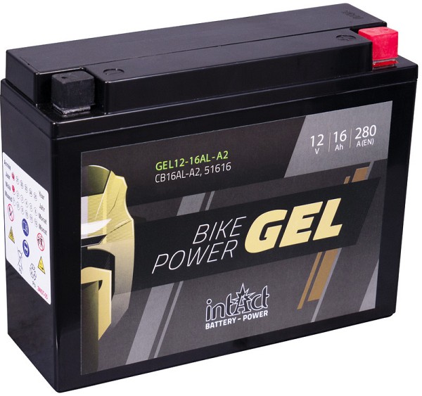 Akumulator Intact GEL YB16AL-A2 (CB16AL-A2) 12V-16Ah
