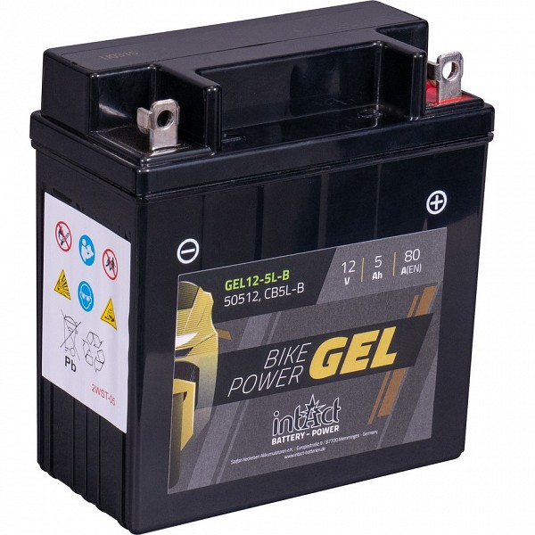 Moto akumulator Intact GEL YB5L-B 12V-5Ah