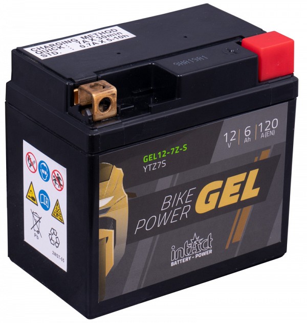 Moto akumulator Intact GEL YTZ7-S 12V-6Ah