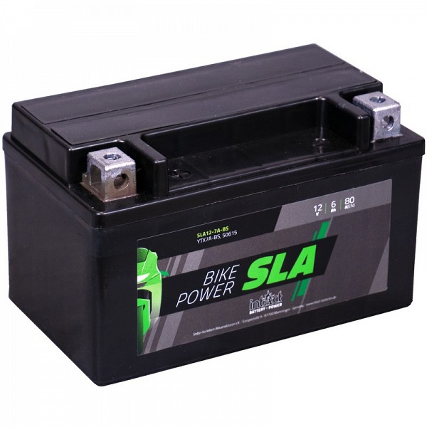 Moto akumulator Intact SLA YTX7A-BS 12V-6Ah