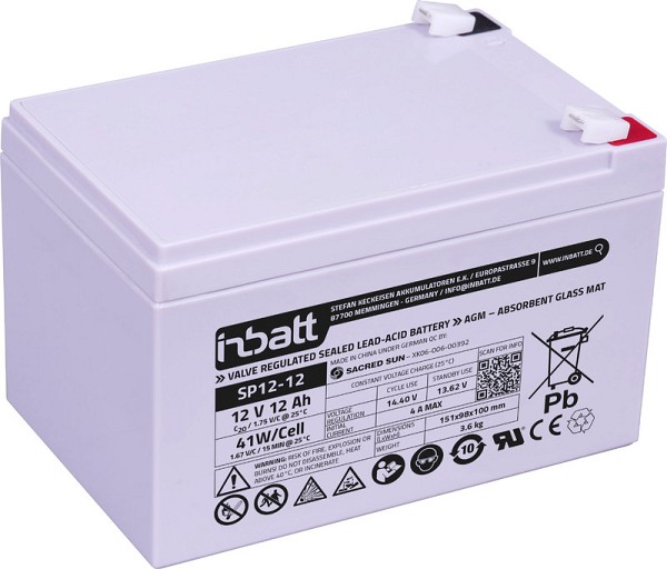 Akumulator Sacred Sun 12V-12Ah