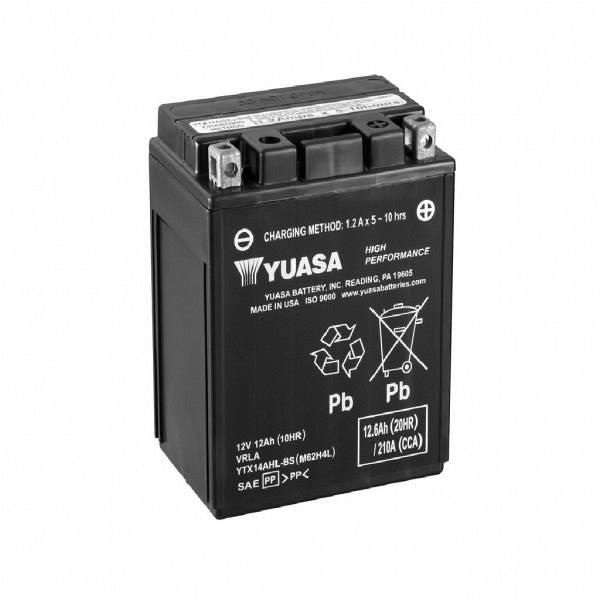 Moto akumulator Yuasa AGM YTX14AHL-BS 12V-12,6Ah