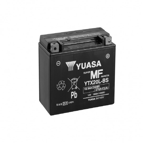 Moto akumulator Yuasa AGM YTX20L-BS 12V-18,9Ah