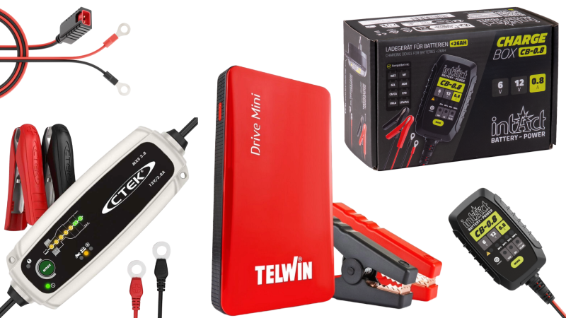 Največja izbira polnilcev za motorje v Sloveniji